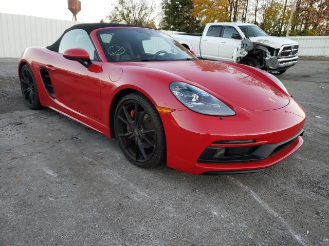 PORSCHE BOXSTER S 2019 with VIN WP0CB2A86KS228308 - Photo from auction