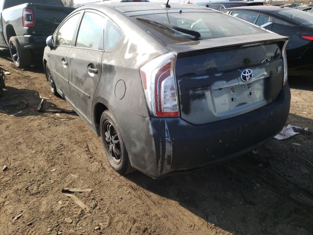 Photo 3 from auction – 2013 TOYOTA PRIUS with VIN JTDKN3DU3D1622374