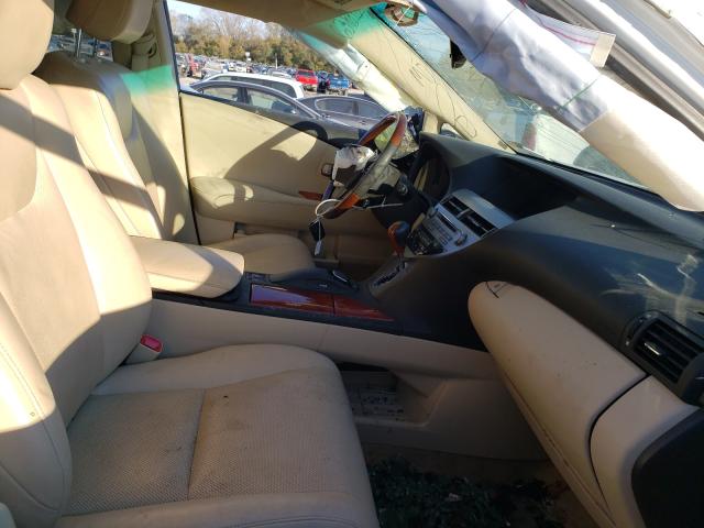 Photo 5 from auction – 2010 LEXUS RX 350 with VIN JTJBK1BA8A2408375