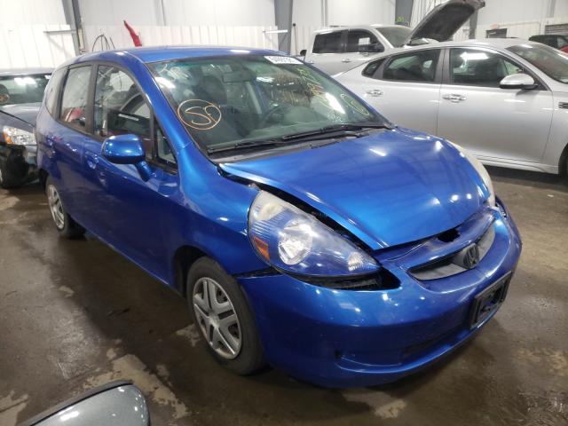 HONDA FIT 2008 with VIN JHMGD38418S030392 - Photo from auction