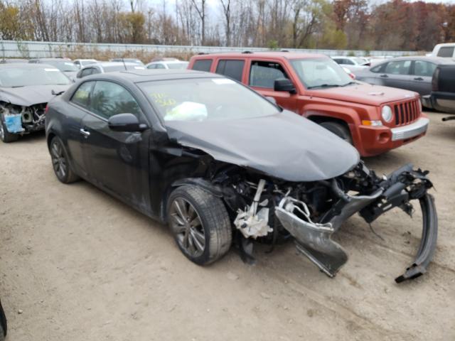 KIA FORTE SX 2011 with VIN KNAFW6A38B5351438 - Photo from auction