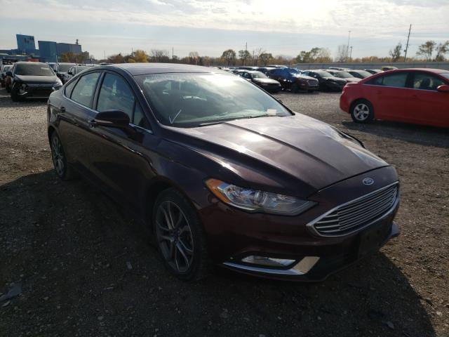 FORD FUSION SE 2017 with VIN 3FA6P0HD0HR245265 - Photo from auction