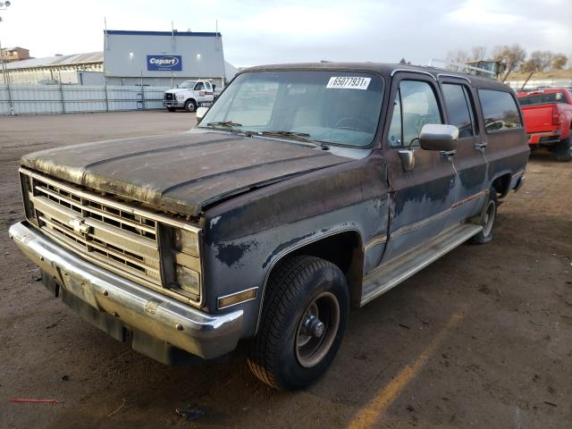 Photo 2 from auction – 1986 CHEVROLET SUBURBAN with VIN 1G8EK16L4GF145244