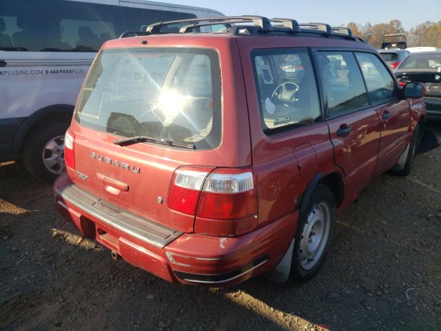Photo 4 from auction – 2002 SUBARU FORESTER S with VIN JF1SF65662H743991