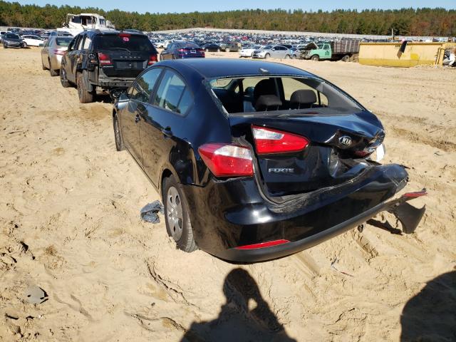 Photo 3 from auction – 2016 KIA FORTE LX with VIN KNAFK4A69G5587579