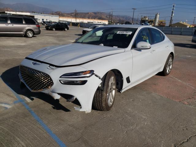 Photo 2 from auction – 2022 HYUNDAI GENESIS with VIN KMTG34TA9NU089425