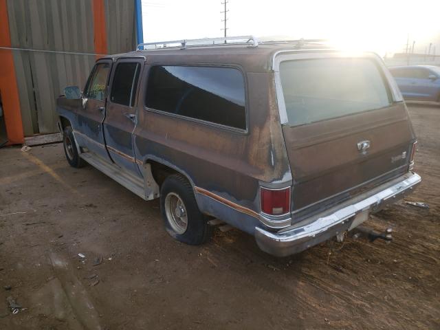 Photo 3 from auction – 1986 CHEVROLET SUBURBAN with VIN 1G8EK16L4GF145244