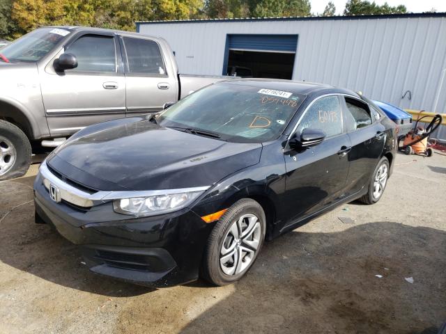 Photo 2 from auction – 2017 HONDA CIVIC LX with VIN 19XFC2E59HE054448