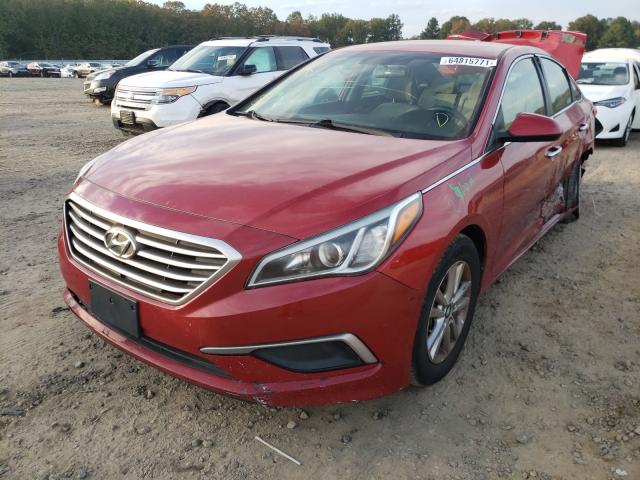 Photo 2 from auction – 2017 HYUNDAI SONATA SE with VIN 5NPE24AF0HH474474