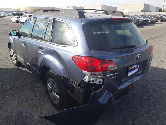 Photo 3 from auction – 2013 SUBARU OUTBACK 2. with VIN 4S4BRBAC1D3269269