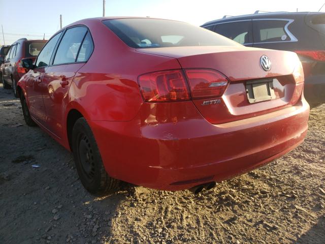Photo 3 from auction – 2013 VOLKSWAGEN JETTA BASE with VIN 3VW2K7AJ1DM370022