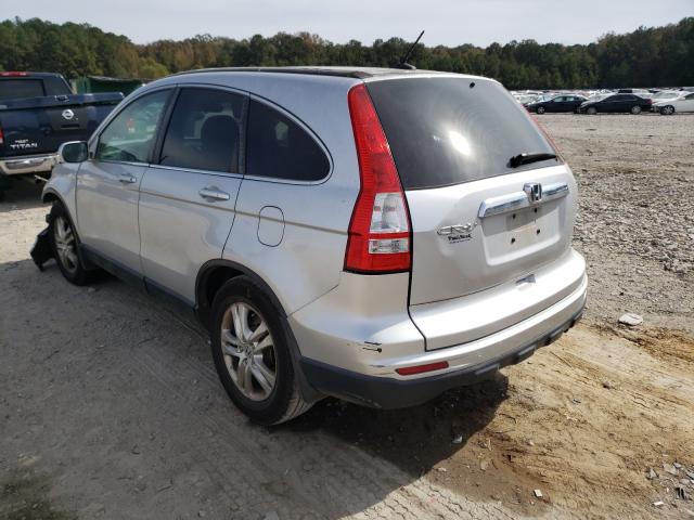Photo 3 from auction – 2011 HONDA CR-V EXL with VIN 5J6RE3H72BL014795