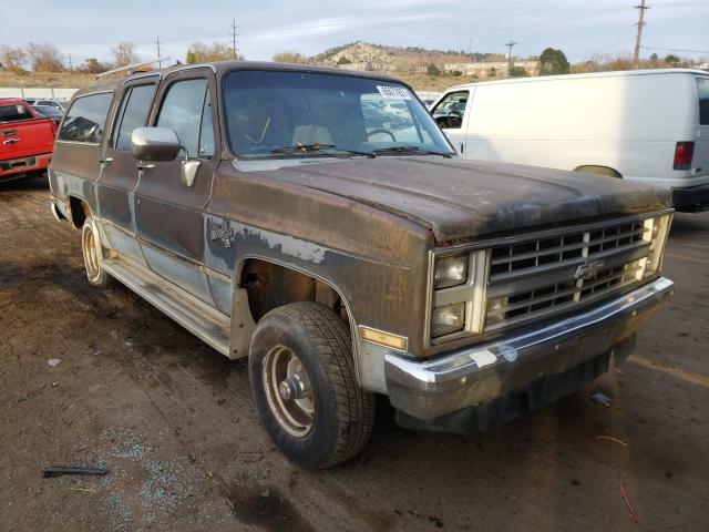 CHEVROLET SUBURBAN 1986 with VIN 1G8EK16L4GF145244 - Photo from auction