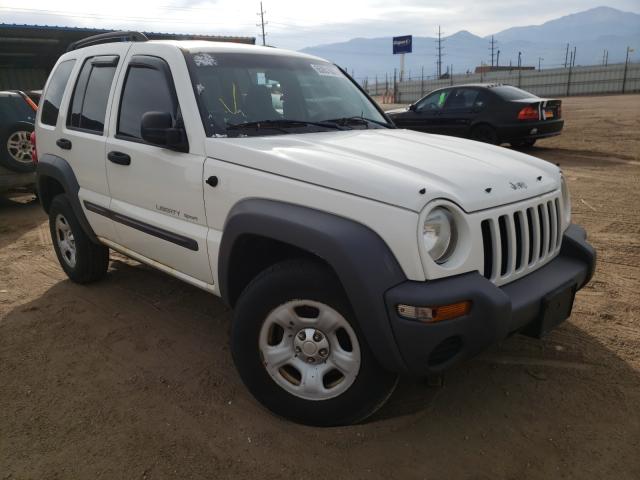 Photo 1 from auction – 2003 JEEP LIBERTY SP with VIN 1J4GL48K93W647981