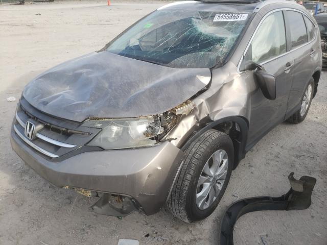 Photo 2 from auction – 2013 HONDA CR-V EXL with VIN 5J6RM4H78DL007751