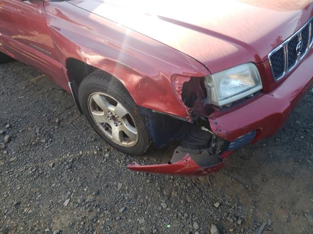 Photo 9 from auction – 2002 SUBARU FORESTER S with VIN JF1SF65662H743991