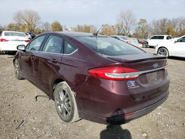 Photo 3 from auction – 2017 FORD FUSION SE with VIN 3FA6P0HD0HR245265