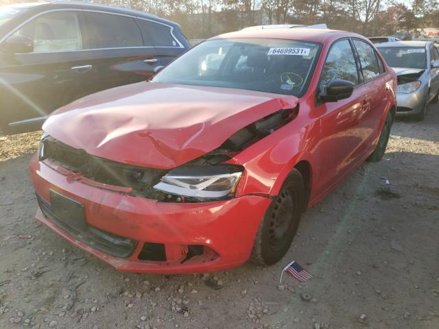 Photo 2 from auction – 2013 VOLKSWAGEN JETTA BASE with VIN 3VW2K7AJ1DM370022