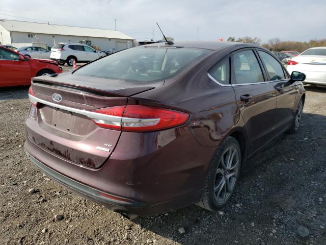 Photo 4 from auction – 2017 FORD FUSION SE with VIN 3FA6P0HD0HR245265