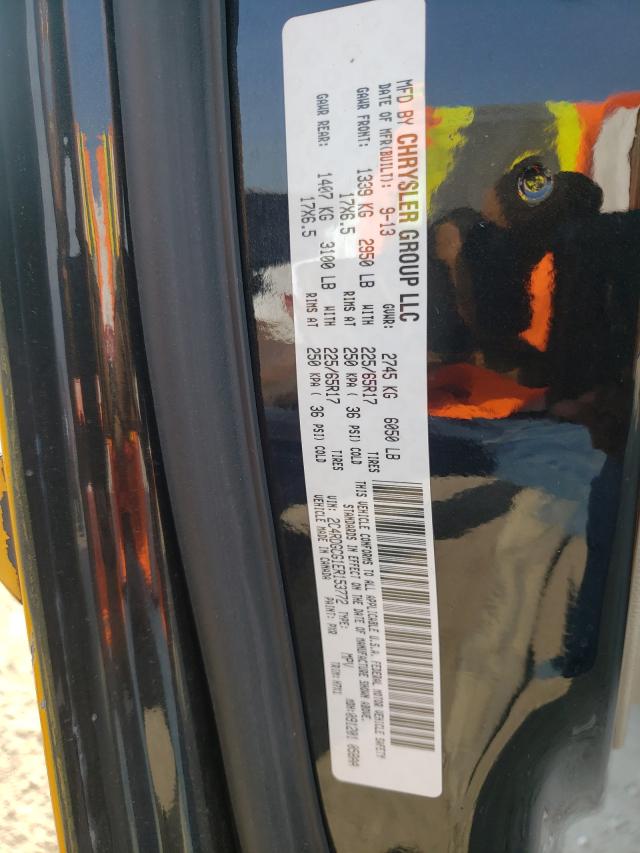 Photo 10 from auction – 2014 DODGE GRAND CARA with VIN 2C4RDGCG1ER153772
