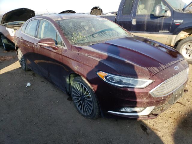 Photo 1 from auction – 2017 FORD FUSION SE with VIN 3FA6P0T94HR141347