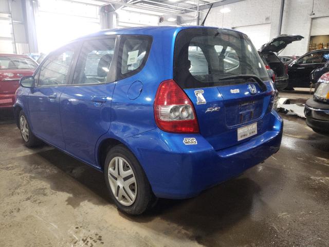 Photo 3 from auction – 2008 HONDA FIT with VIN JHMGD38418S030392