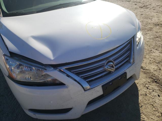 Photo 9 from auction – 2013 NISSAN SENTRA S with VIN 3N1AB7AP0DL635699