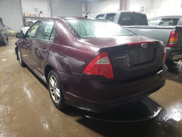 Photo 3 from auction – 2011 FORD FUSION S with VIN 3FAHP0GA2BR308728