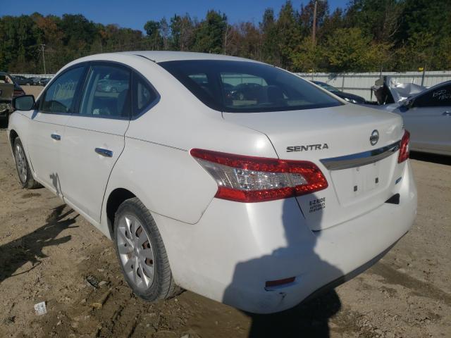 Photo 3 from auction – 2013 NISSAN SENTRA S with VIN 3N1AB7AP0DL635699
