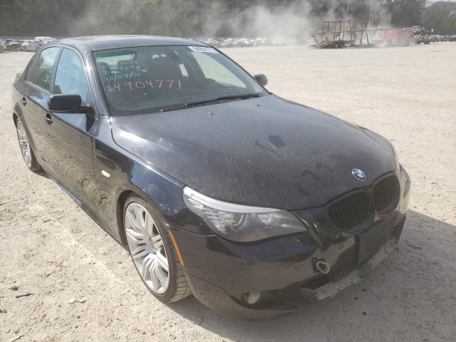 BMW 550 I 2008 with VIN WBANW53538CT34426 - Photo from auction