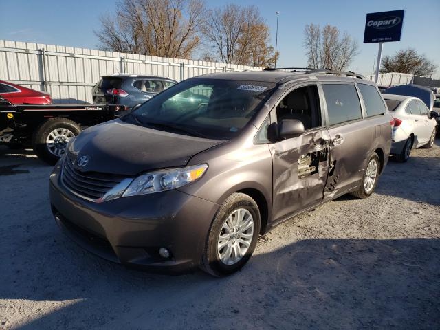 Photo 2 from auction – 2013 TOYOTA SIENNA XLE with VIN 5TDYK3DC9DS301226