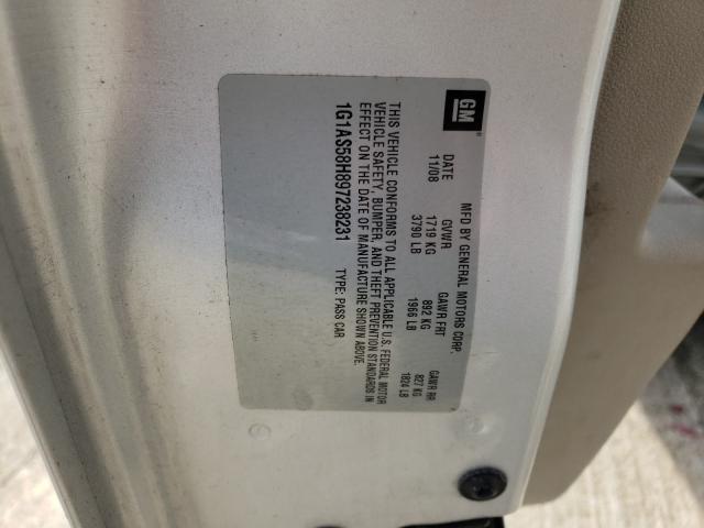 Photo 10 from auction – 2009 CHEVROLET COBALT LS with VIN 1G1AS58H897238231