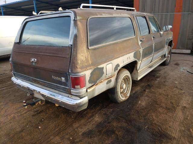 Photo 4 from auction – 1986 CHEVROLET SUBURBAN with VIN 1G8EK16L4GF145244