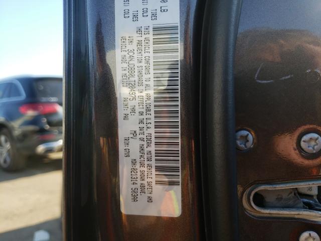Photo 10 from auction – 2020 JEEP COMPASS LA with VIN 3C4NJDBB0LT204975