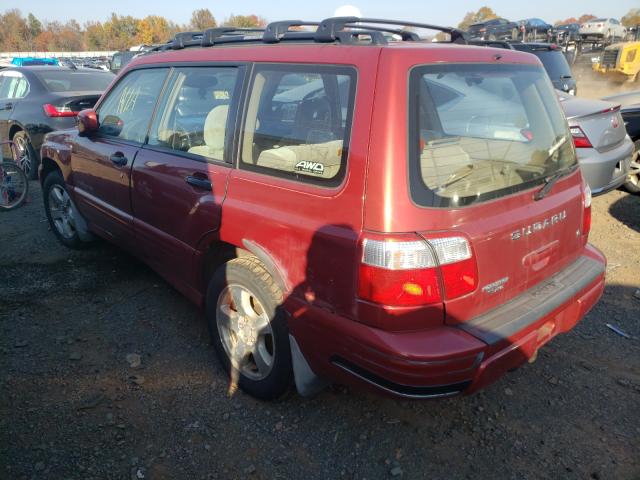 Photo 3 from auction – 2002 SUBARU FORESTER S with VIN JF1SF65662H743991