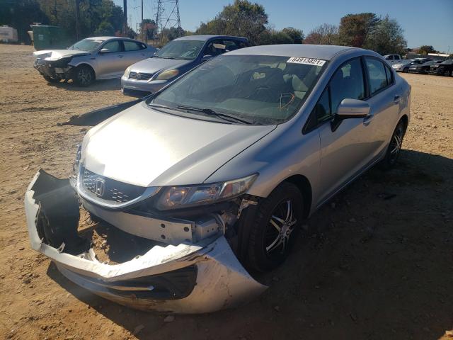 Photo 2 from auction – 2015 HONDA CIVIC LX with VIN 19XFB2F53FE287403