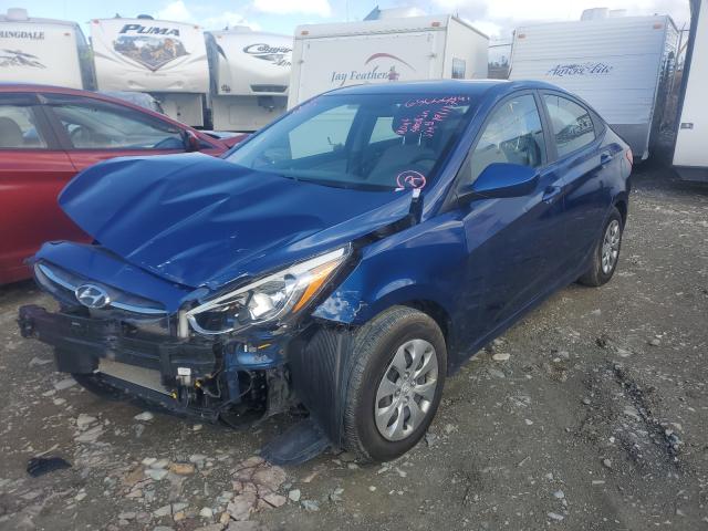 Photo 2 from auction – 2017 HYUNDAI ACCENT with VIN KMHCT4AE0HU191117