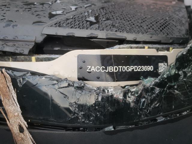 Photo 10 from auction – 2016 JEEP RENEGADE L with VIN ZACCJBDT0GPD23690