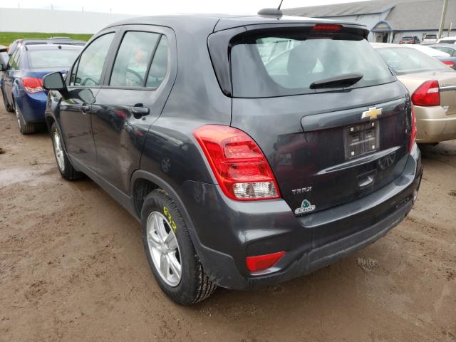 Photo 3 from auction – 2019 CHEVROLET TRAX LS with VIN 3GNCJKSB4KL315420