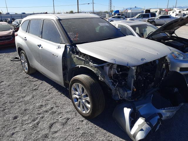 TOYOTA HIGHLANDER 2021 with VIN 5TDYARAH8MS508602 - Photo from auction