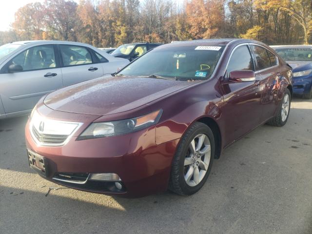 Photo 2 from auction – 2012 ACURA TL with VIN 19UUA8F26CA027970