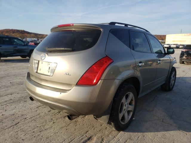 Photo 4 from auction – 2004 NISSAN MURANO SL with VIN JN8AZ08T94W220981