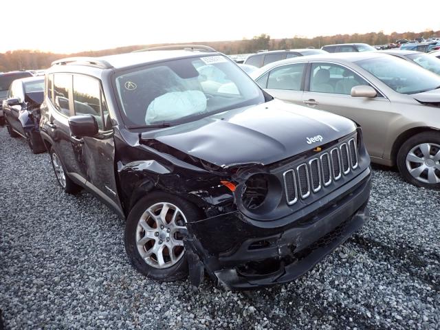 JEEP RENEGADE L 2017 with VIN ZACCJBBB3HPF46284 - Photo from auction