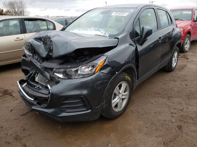 Photo 2 from auction – 2019 CHEVROLET TRAX LS with VIN 3GNCJKSB4KL315420