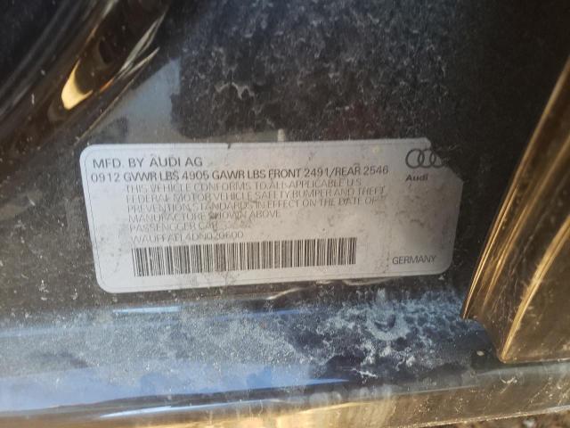 Photo 10 from auction – 2013 AUDI A4 PREMIUM with VIN WAUFFAFL4DN020600