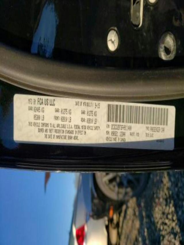 Photo 10 from auction – 2015 DODGE CHALLENGER with VIN 2C3CDZBT3FH911400
