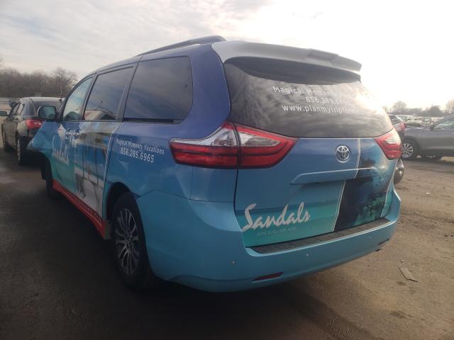 Photo 3 from auction – 2018 TOYOTA SIENNA XLE with VIN 5TDYZ3DC4JS929265