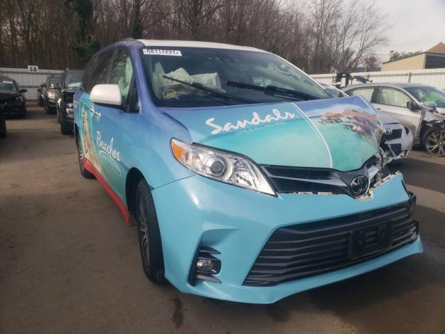 TOYOTA SIENNA XLE 2018 with VIN 5TDYZ3DC4JS929265 - Photo from auction