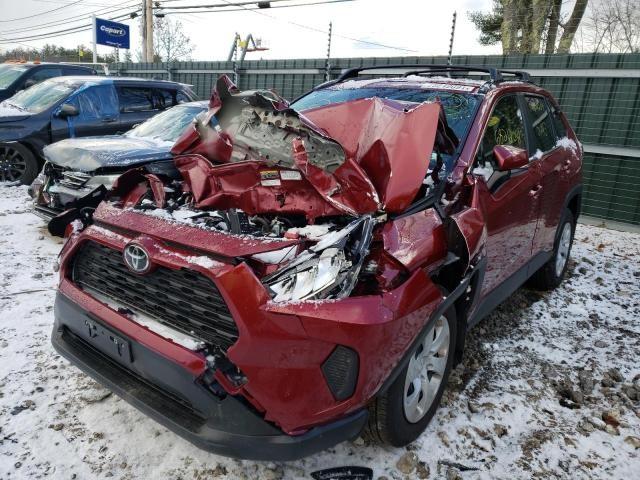 Photo 2 from auction – 2021 TOYOTA RAV4 LE with VIN JTMG1RFV0MD071510