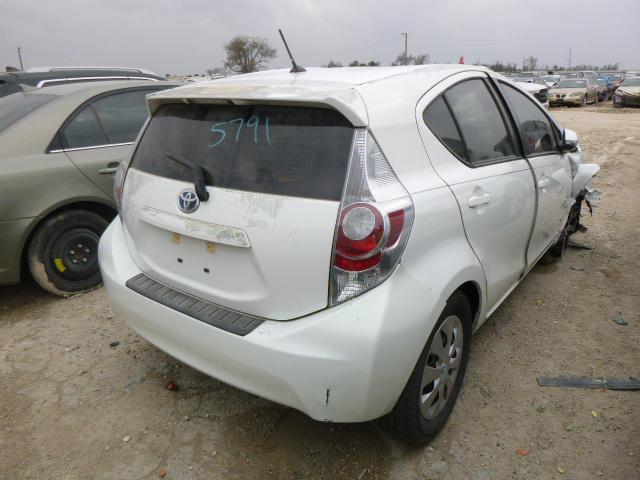Photo 4 from auction – 2014 TOYOTA PRIUS C with VIN JTDKDTB3XE1573172